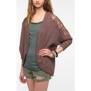 Urban Outfitters Staring at Stars Crochet Cardigan